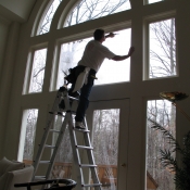 Installing 3M window Tinting RE 65 Nickel in Edgewater, MD
